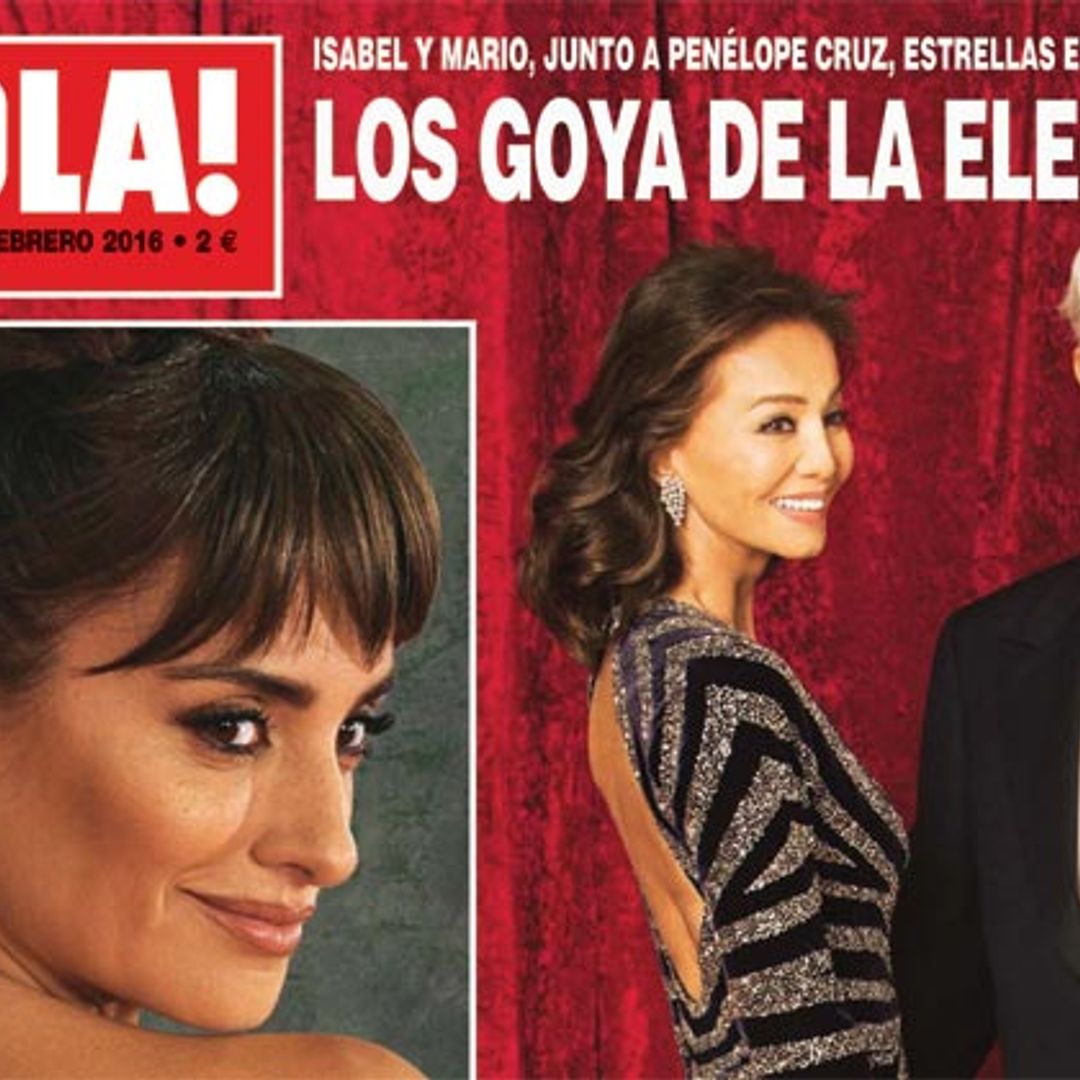 En ¡HOLA!, los Goya de la elegancia