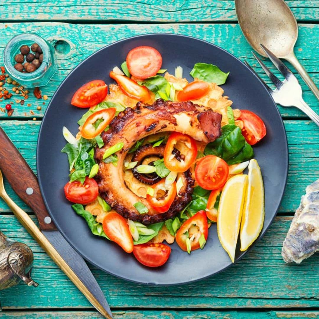 Ensaladas ligeras y fresquitas con sabor a mar