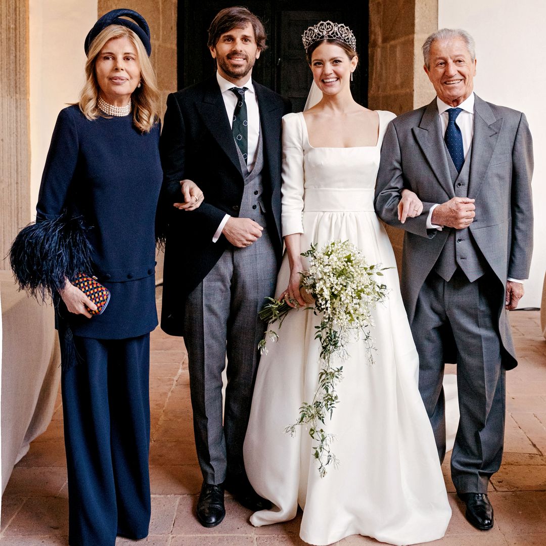 Marta Chávarri el día de la boda de Álvaro Falcó e Isabelle Junot