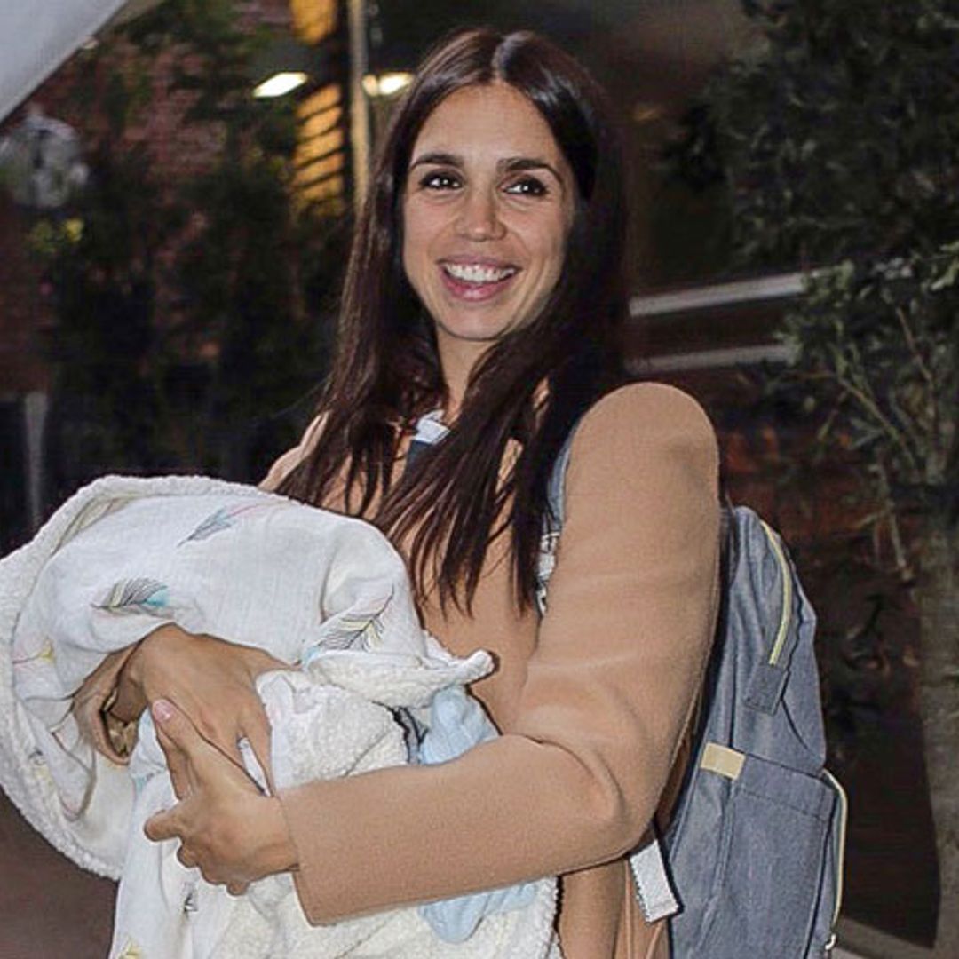 La emotiva felicitación de Elena Furiase a su hijo Noah en su primer mes