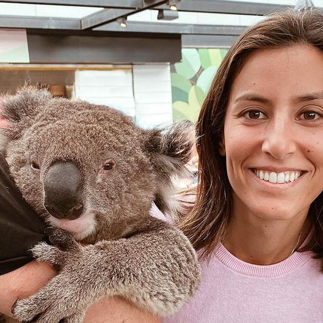 ¡Hola koala! Ana Boyer (y su familia) se derrite con su nuevo amigo australiano