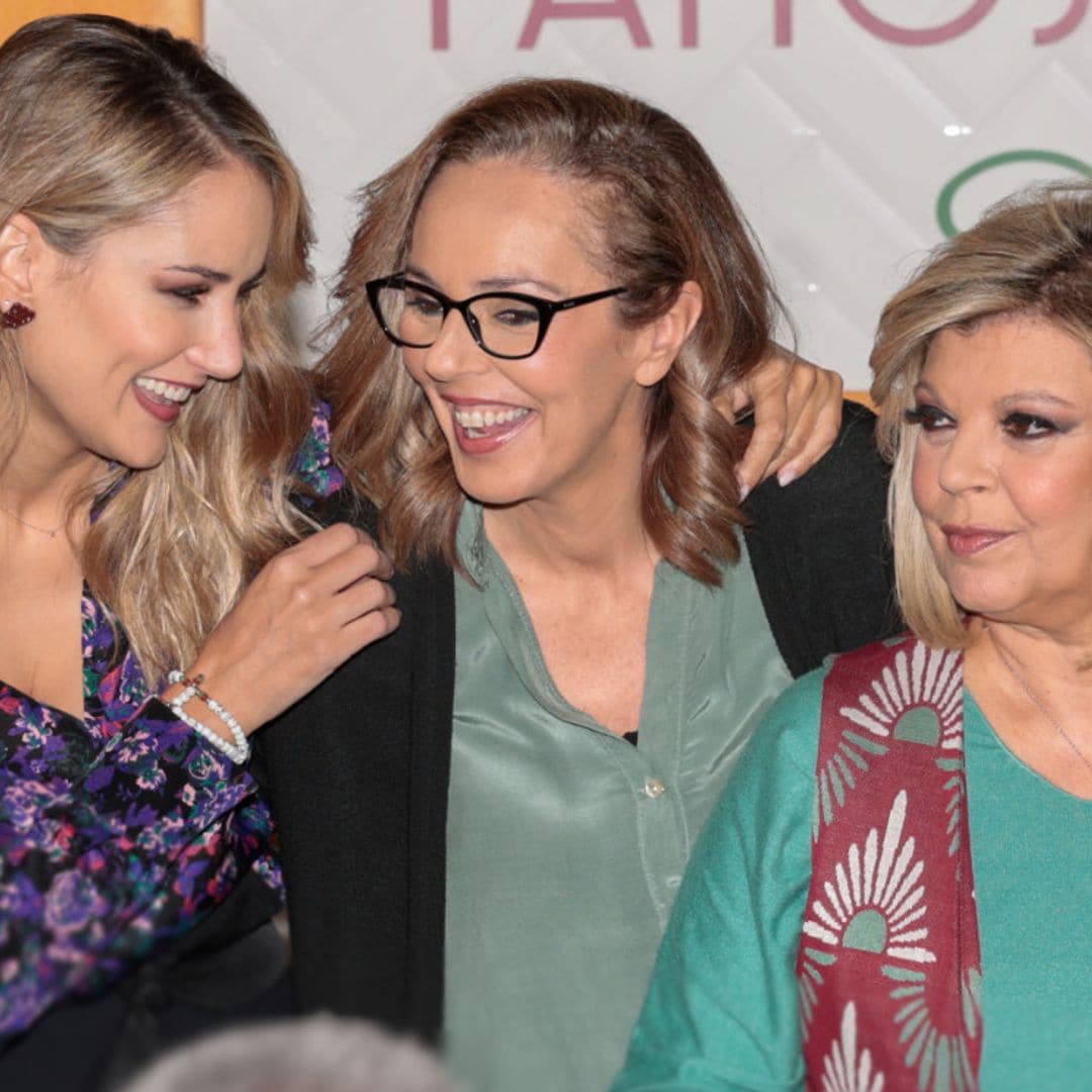 Rocío Carrasco vuelve a televisión junto a sus amigas Terelu Campos y Alba Carrillo con un exigente proyecto