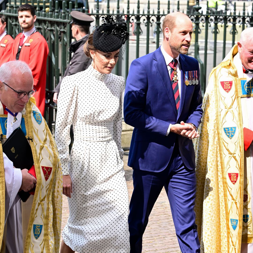 El príncipe Guillermo y Kate Middleton acuden al acto más emotivo para conmemorar el fin de la Segunda Guerra Mundial