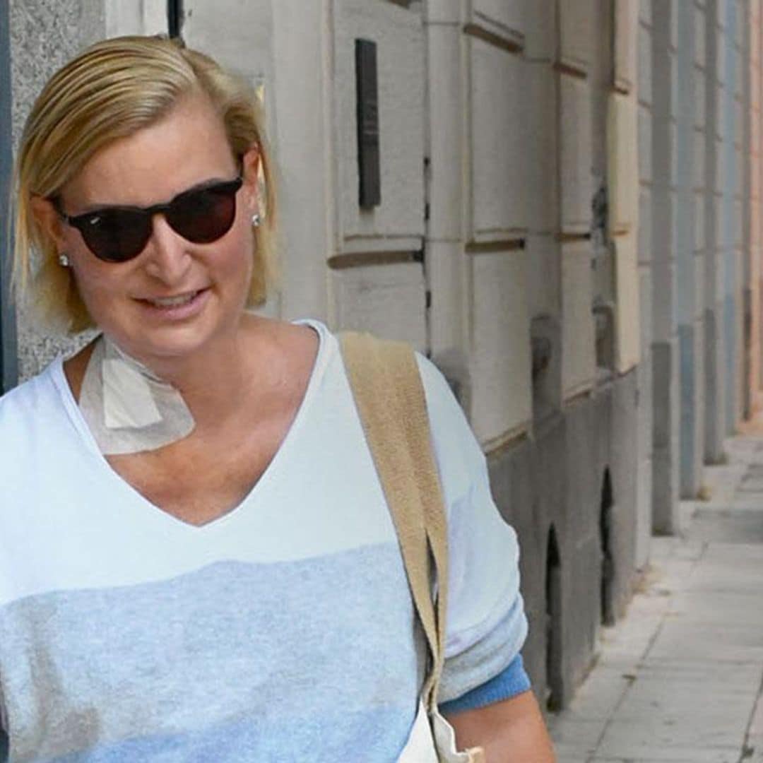 María Zurita, sus primeras imágenes junto a su mayor apoyo, Carlitos, tras su operación