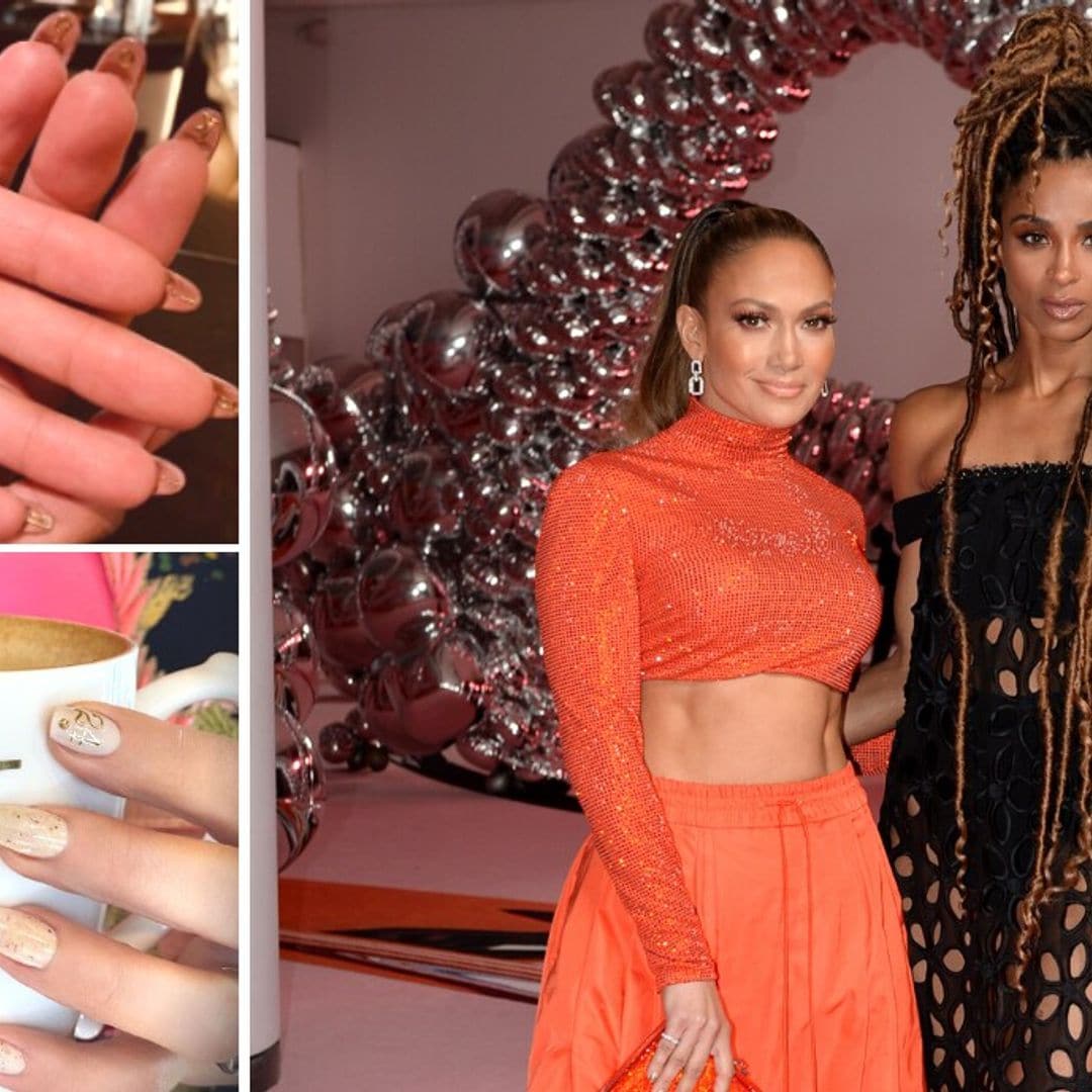 Jennifer Lopez y Ciara rinden un homenaje a Kobe y Gianna Bryant con un diseño especial en sus uñas