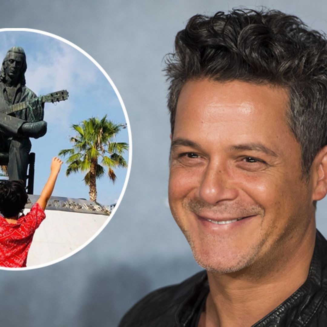 La imagen del pequeño Dylan que ha emocionado Alejandro Sanz