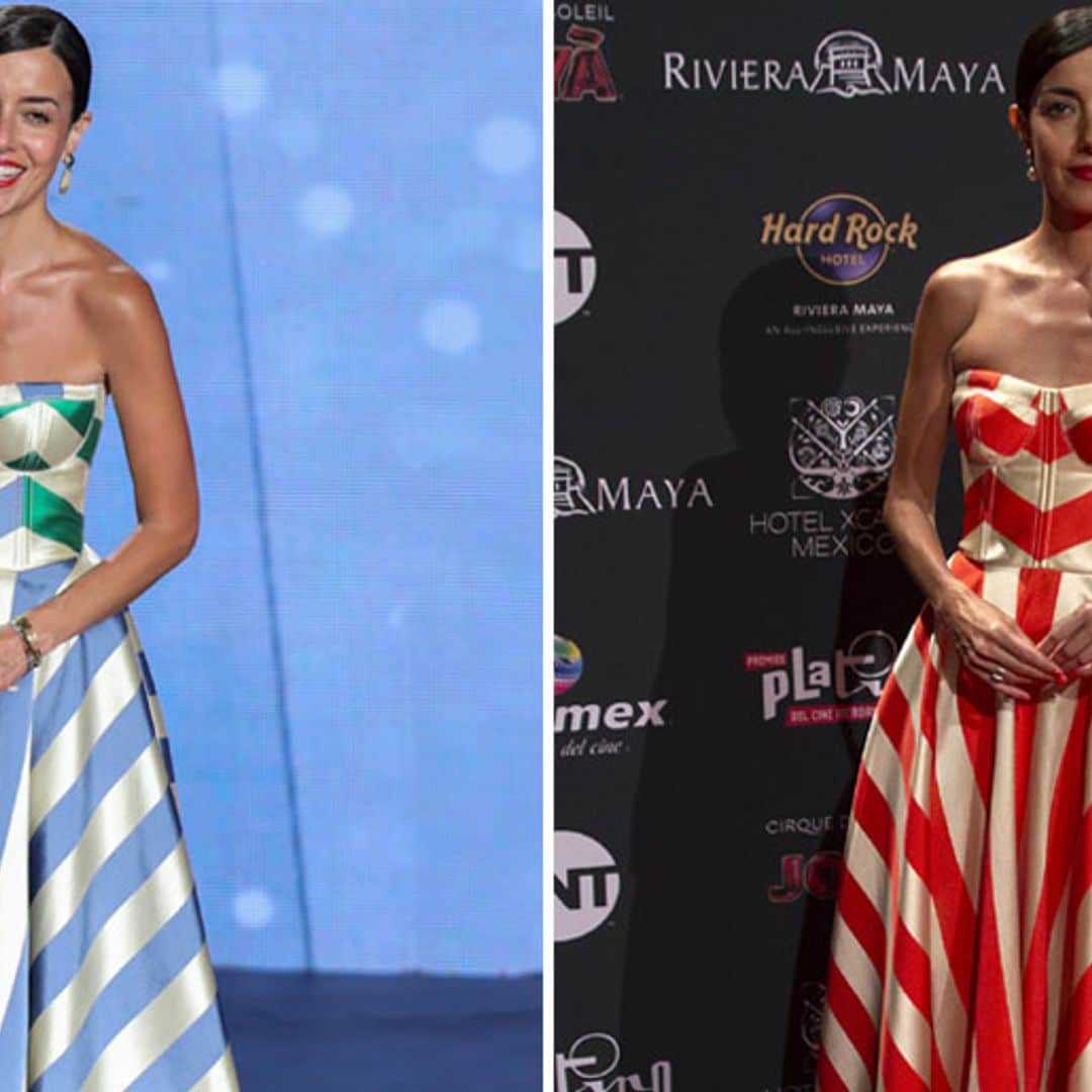 Todos pensaron que el vestido de Cecilia Suárez cambiaba de color, pero esto fue lo que pasó