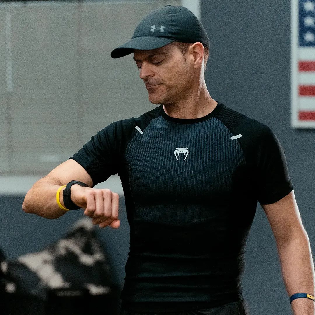 El doctor Aldo en una de sus jornadas de entrenamientos 