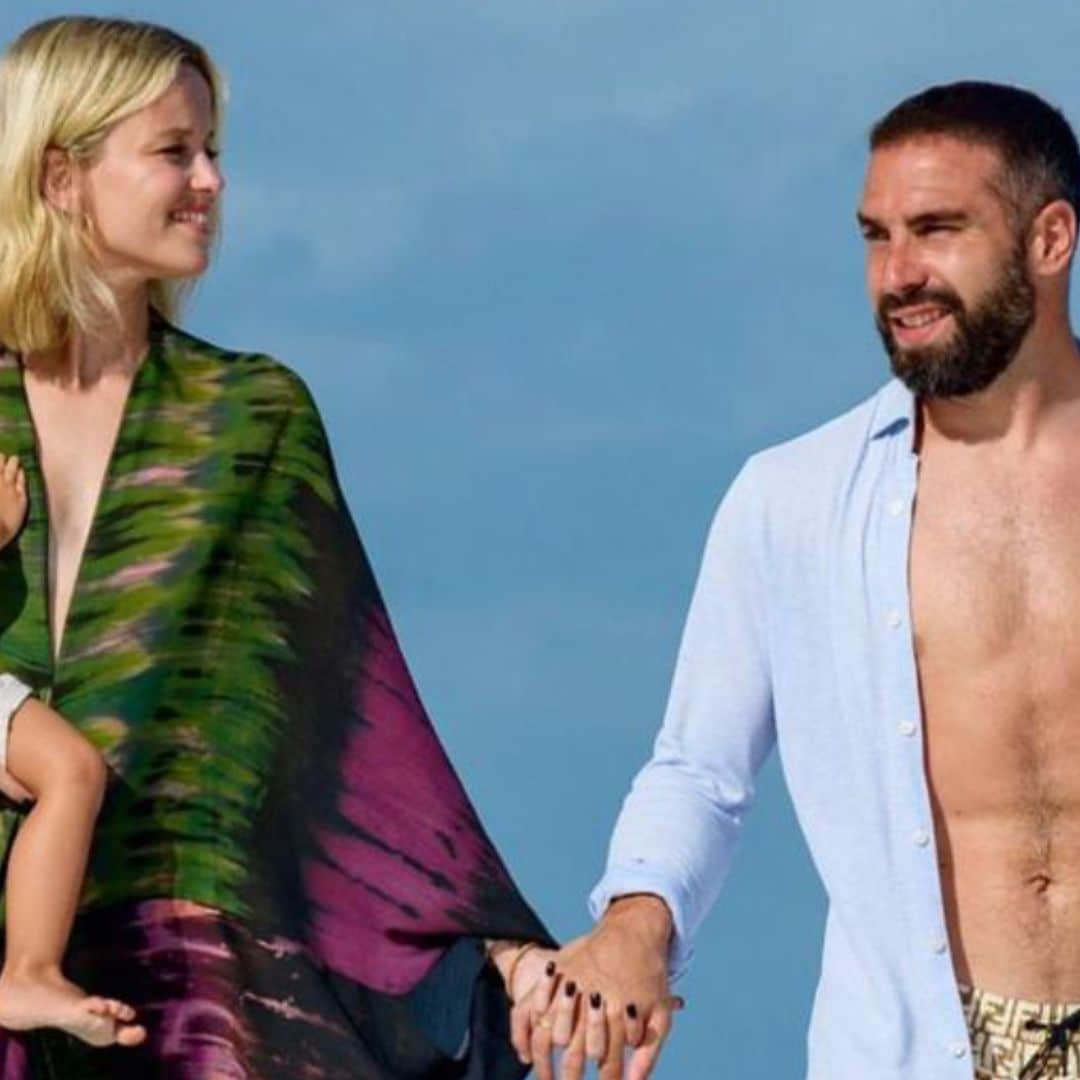 La segunda luna de miel de Dani Carvajal y Daphne Cañizares tras el Mundial ¡con sorpresa a su hijo incluida!