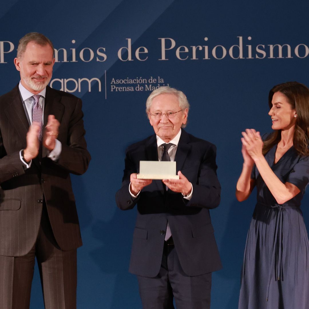 Las emotivas palabras de los reyes Felipe y Letizia para despedir a Fernando Ónega: "Nos regaló esa mirada afilada y honesta"