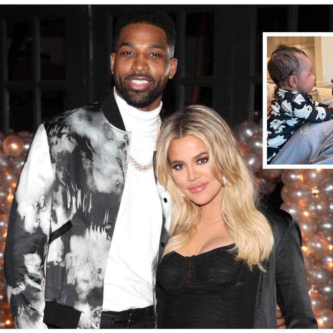 Khloé Kardashian felicita a Tristan Thompson en su cumpleaños y muestra como nunca a su bebé