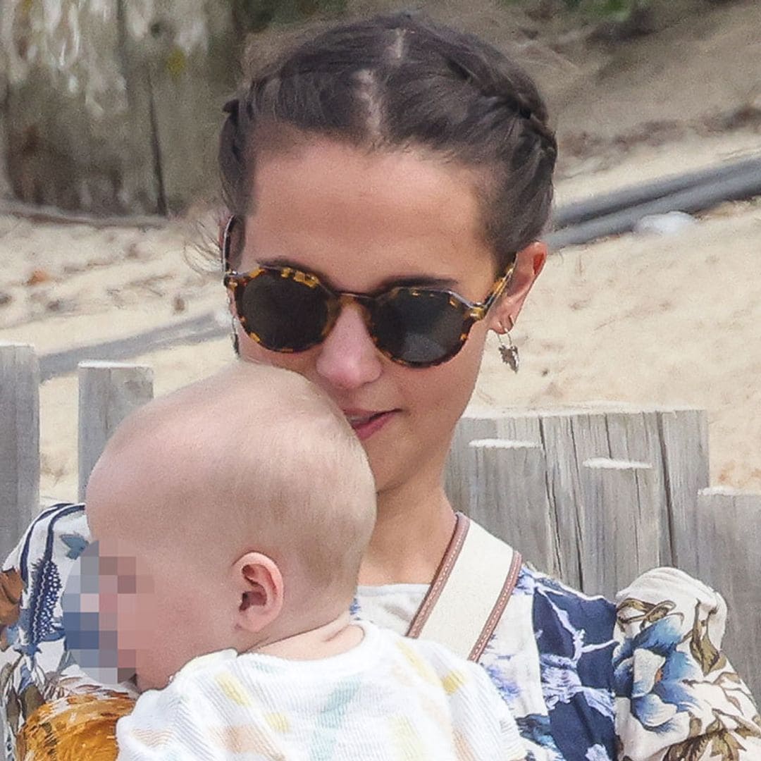 Alicia Vikander habla por primera vez de su bebé  tras haber sido madre en secreto