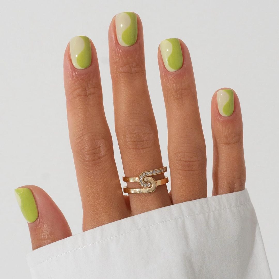 La manicura 'color block nails' es divertida, fresca y le da el toque alegre a todos tus looks de verano