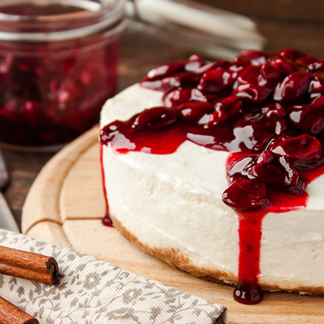 Fácil y ligera, tarta de queso sin horno