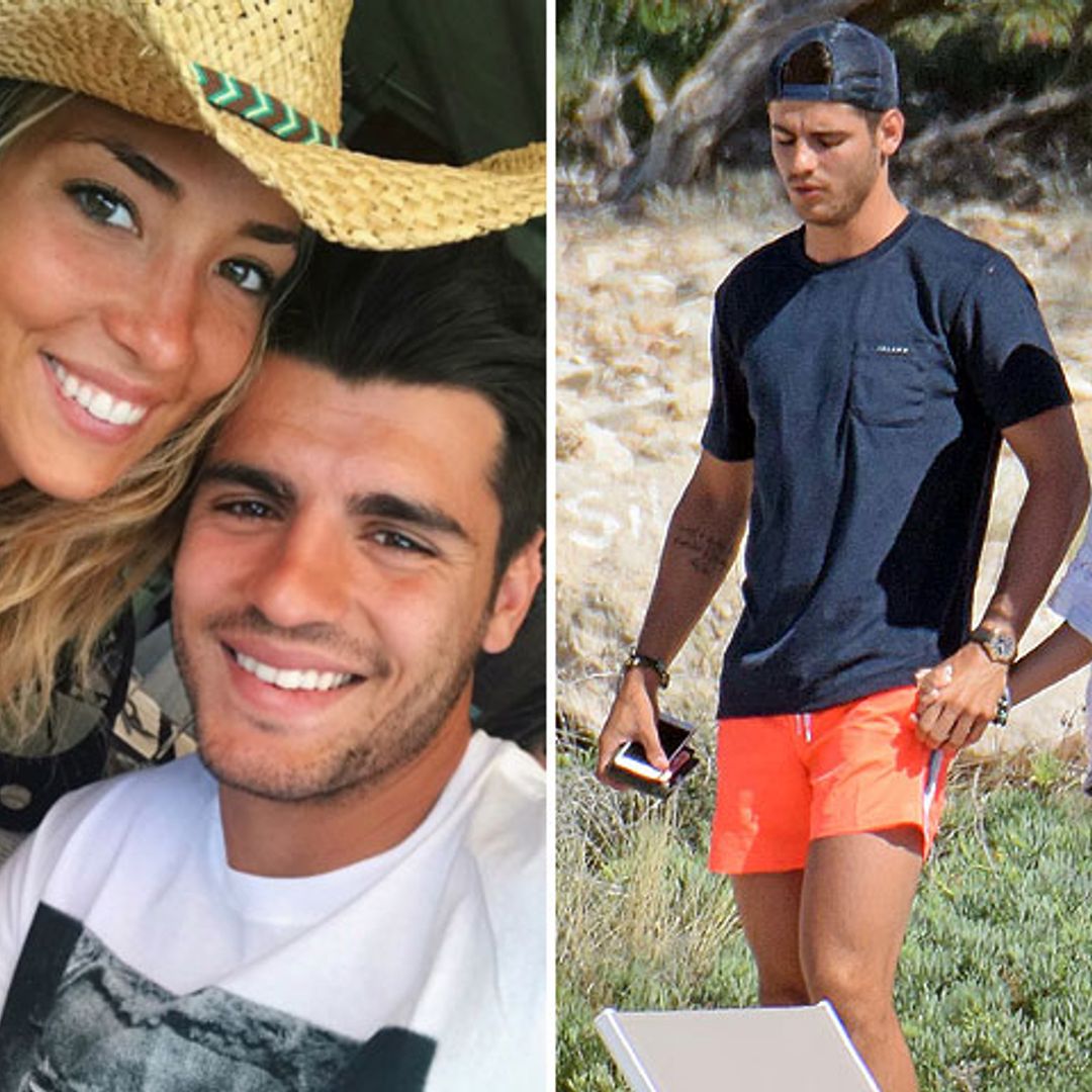 Álvaro Morata y Alice Campello siguen con su luna de miel, ahora... ¡en Ibiza!