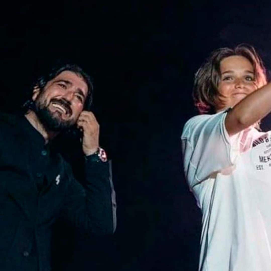 El hijo de Antonio Orozco de 16 años concede su primera entrevista y le dedica estas bonitas palabras a su padre