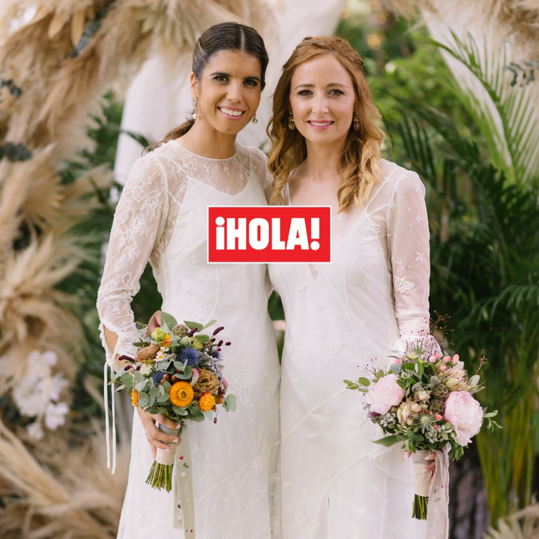 PRIMICIA: Las primeras fotos de la futbolista Alba Redondo y su pareja, Cristina Monleón, el día de su boda
