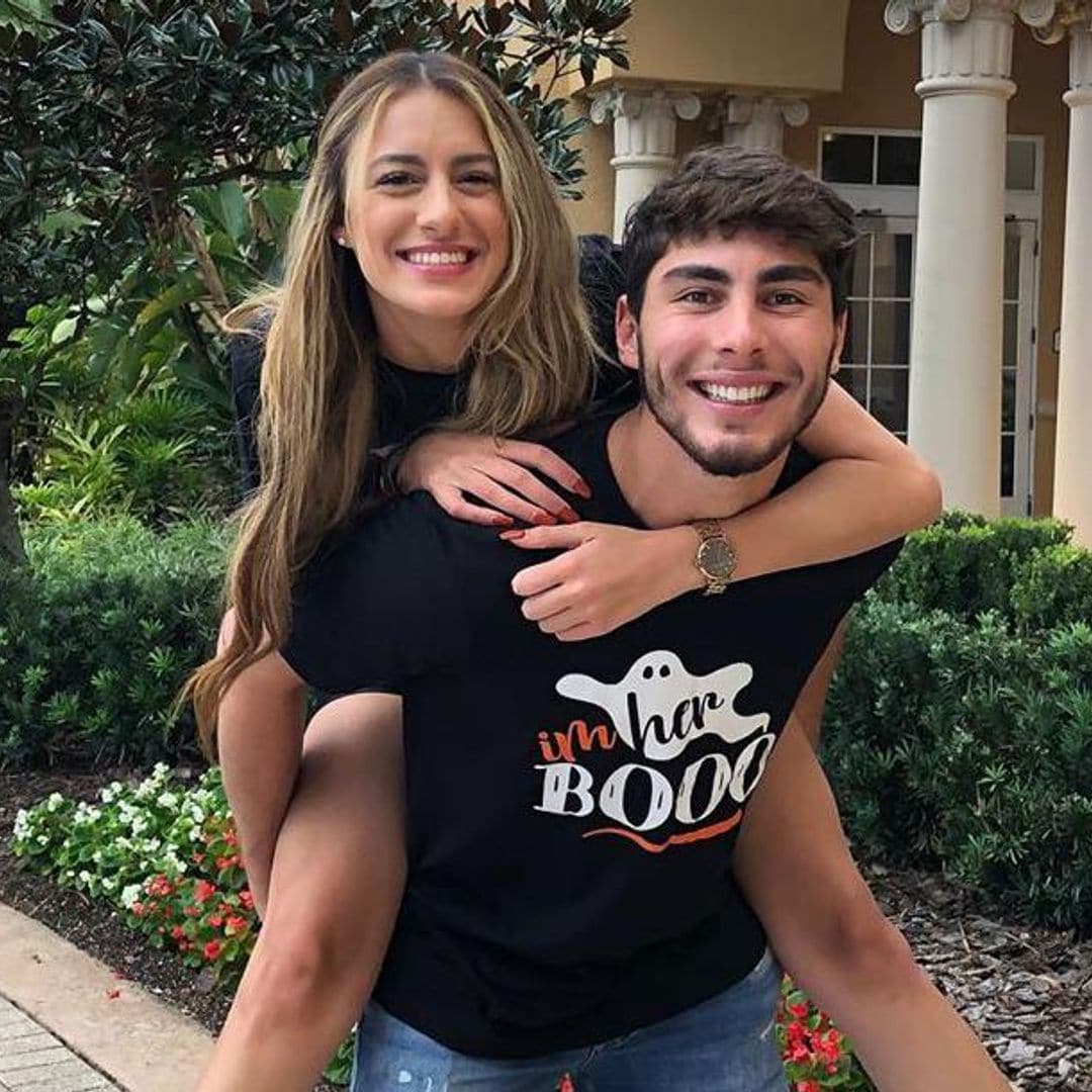 Ella es la novia de Lorenzo, el hijo de Chayanne