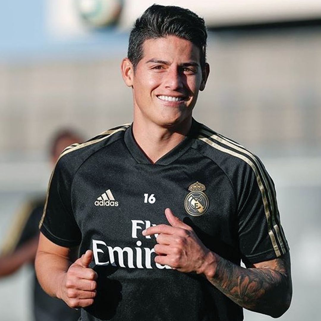 James Rodríguez comparte la primera foto con su bebé