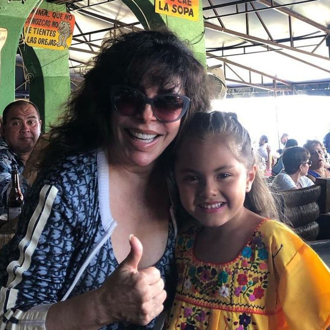 Así fue la hermosa fiesta que le hizo Verónica Castro a su nieta Rafaela