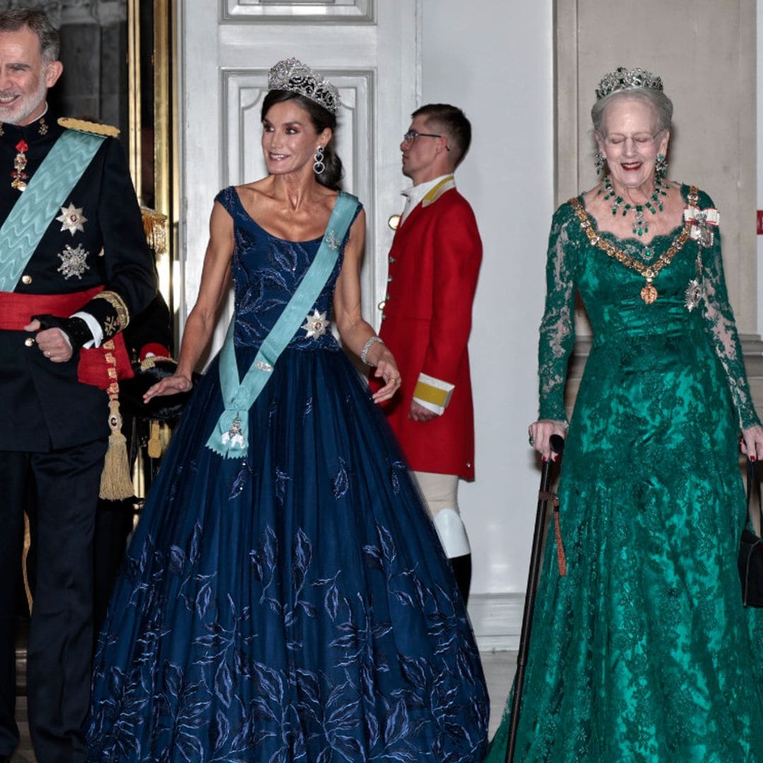 Así fue el viaje de don Felipe y doña Letizia a Dinamarca, la última visita de Estado del reinado de Margarita II