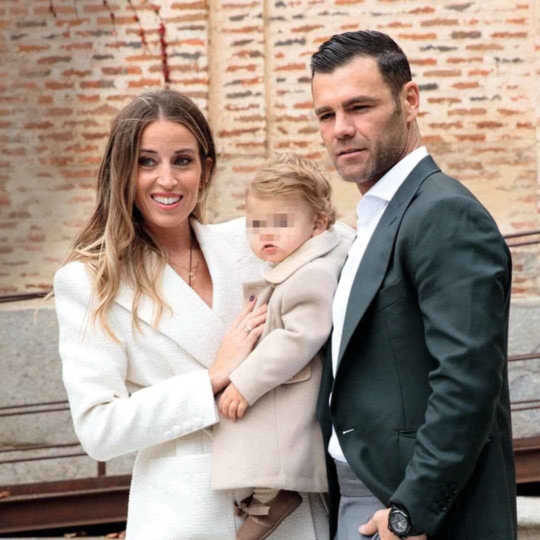 Fonsi Nieto y Marta Castro: Las imágenes no vistas del bautizo de su hijo (y su reencuentro con Alba Carrillo)