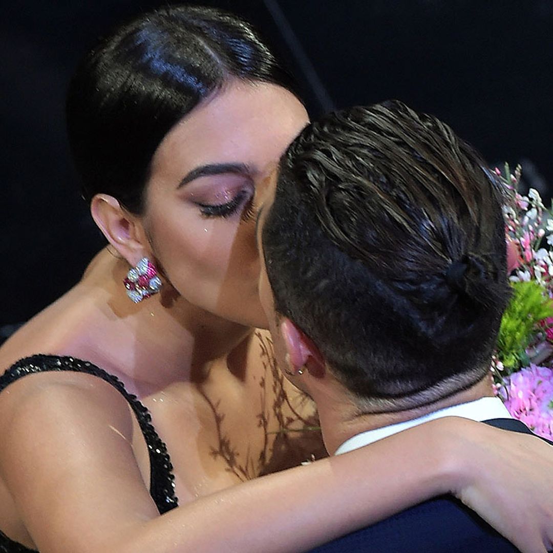 El espontáneo y cariñoso gesto de Georgina Rodríguez con Cristiano Ronaldo que hizo enloquecer al público