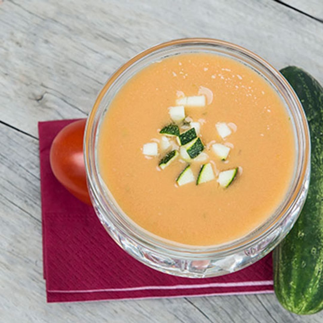 Salmorejo con pepino