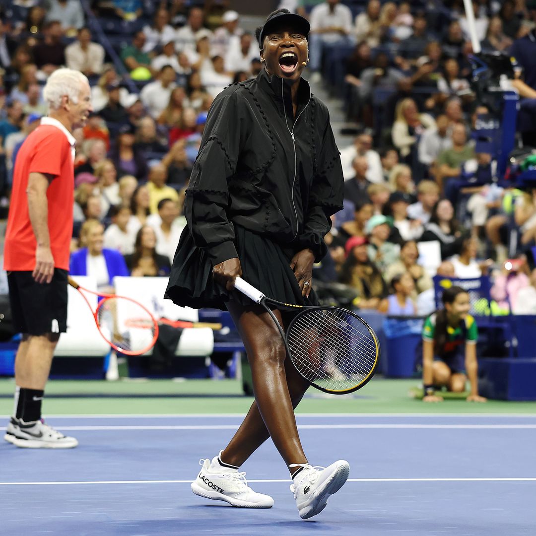 Venus Williams lleva la alta costura a las canchas del US Open