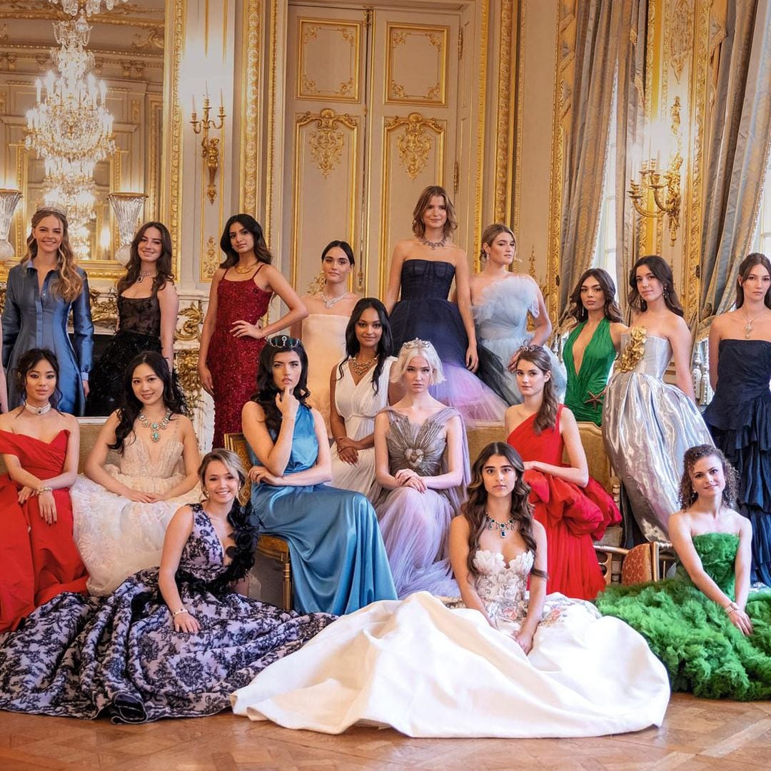 En imágenes: Princesas, aristócratas y herederas de grandes fortunas de los cinco continentes, en la mágica noche de ‘Le bal des débutants’, en París
