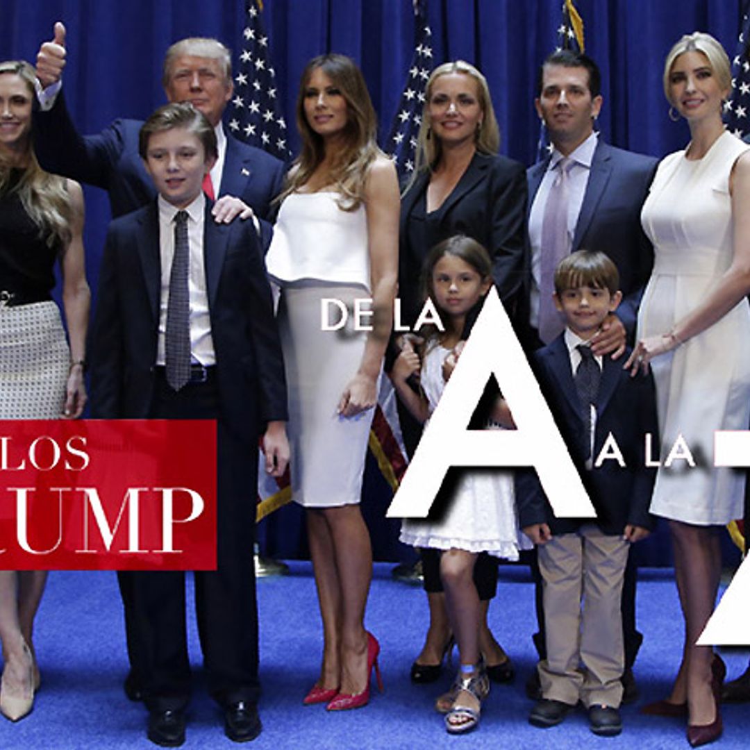 En vídeo: La familia Trump de la A a la Z