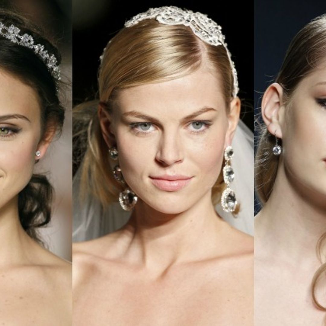 Pendientes y recogidos de novia, cinco 'looks' para combinarlos
