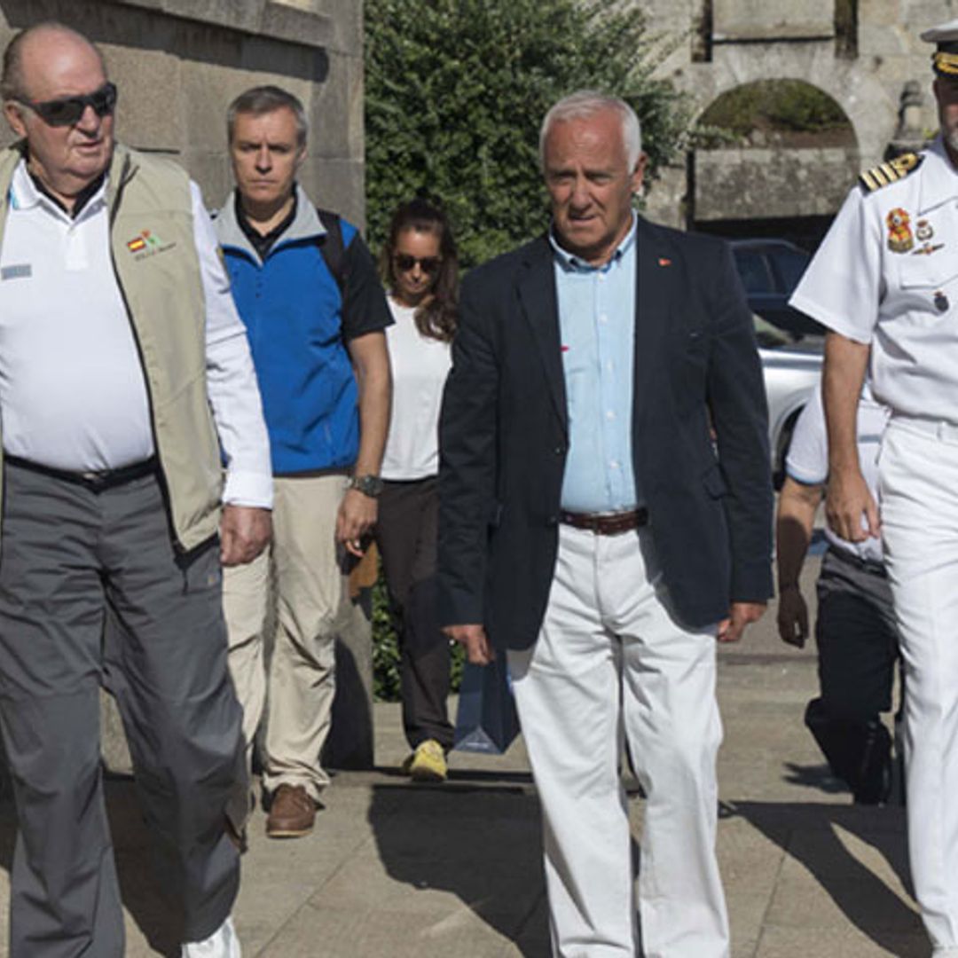 El 32º Trofeo Príncipe de Asturias recibe al rey Juan Carlos en la segunda jornada de competición