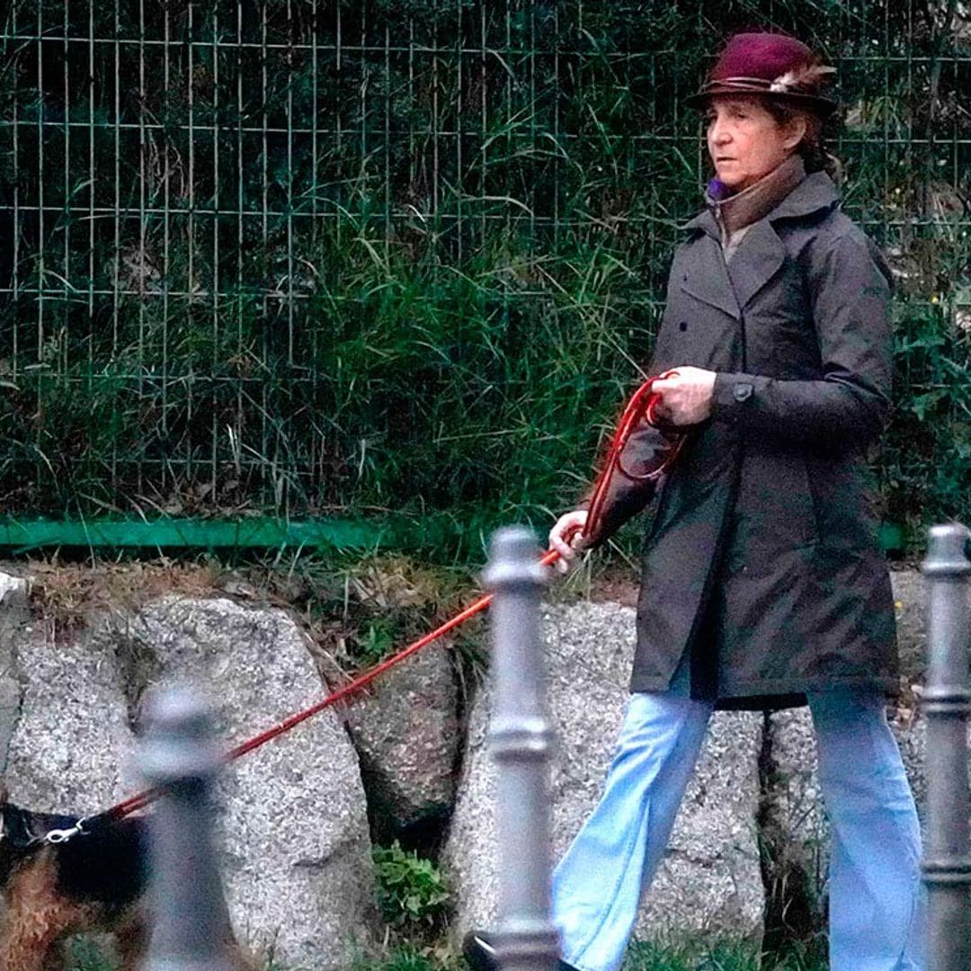 La infanta Elena se pronuncia sobre su versión de 'Resistiré'