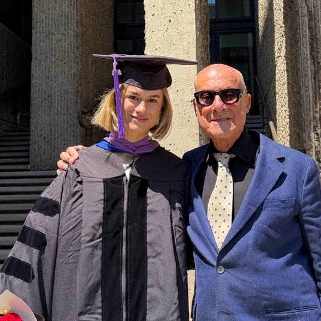 La emoción de Norman Foster en un día inolvidable: su hija Paola se gradúa en Yale