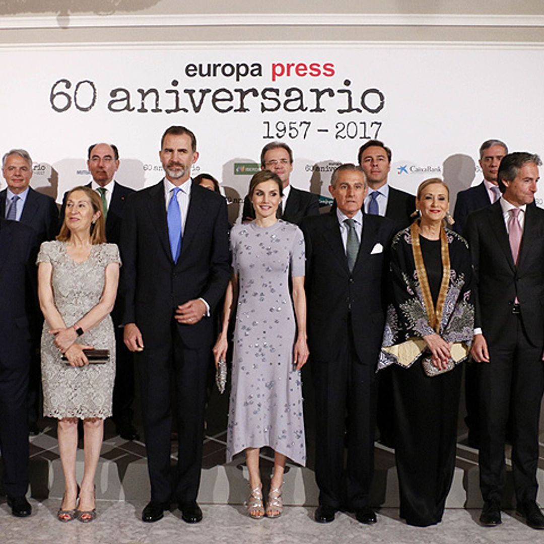 Los reyes Felipe y Letizia presiden el 60º aniversario de Europa Press
