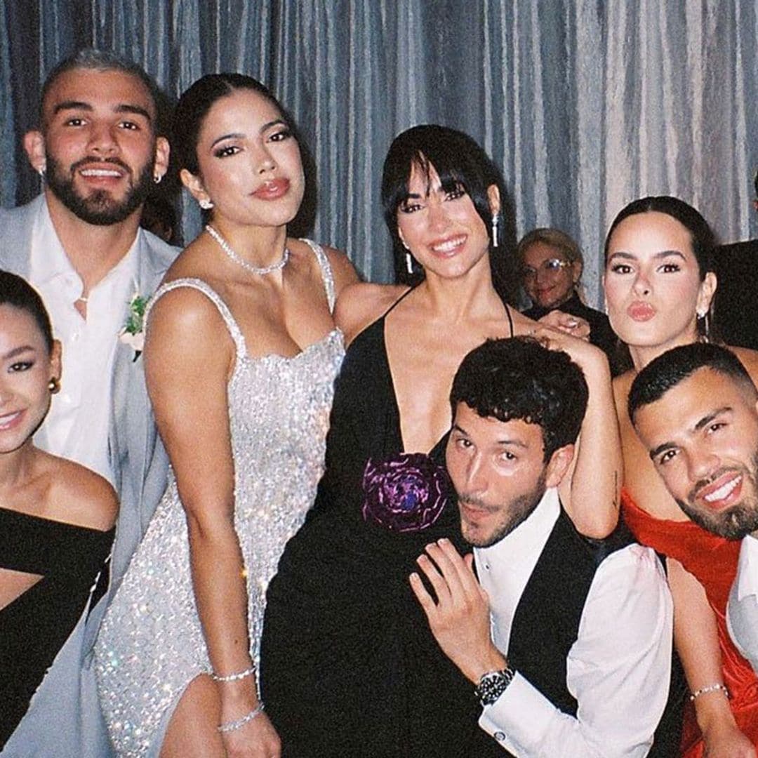 Las divertidas fotos (que no habíamos visto) de Aitana y Sebastián Yatra en la boda de Lele Pons