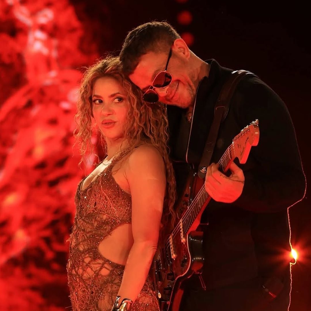 La actuación viral de Shakira y Alejandro Sanz con la novia del cantante entre el público