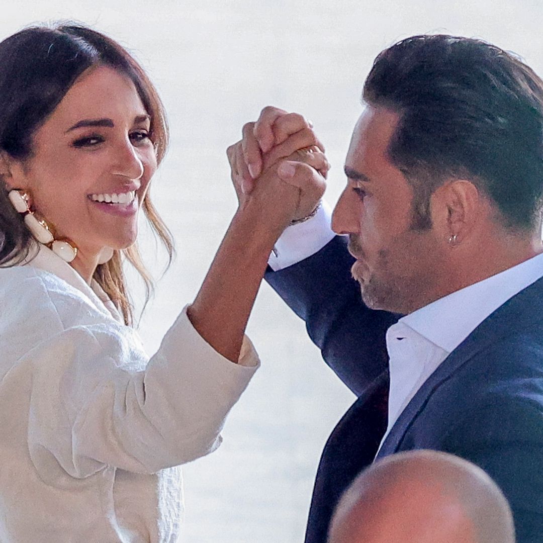 David Bustamante y Paula Echevarría en la graduación de su hija Daniella. 8 de mayo de 2026 en Madrid