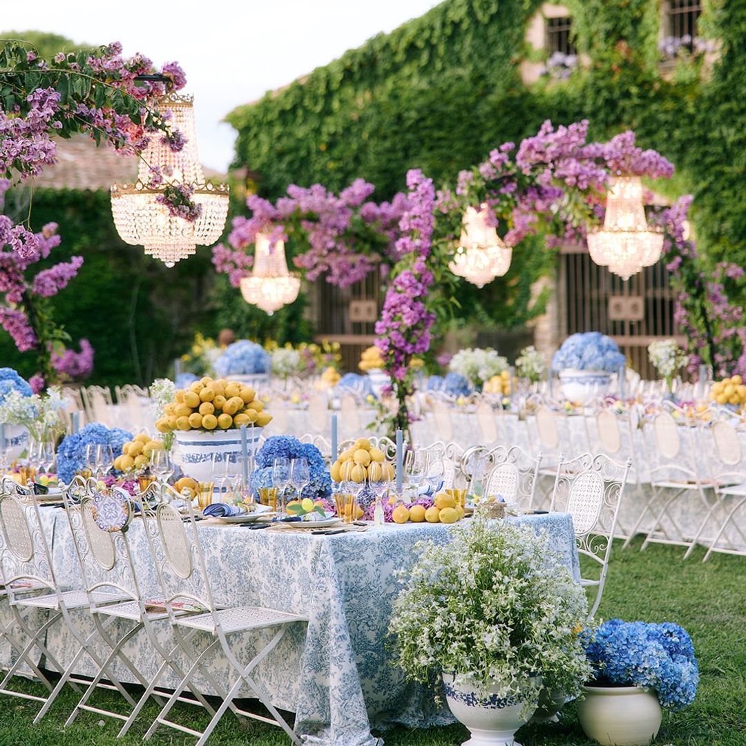 Toile du Jouy, el curioso fenómeno del estampado clásico que no pasa de moda en las bodas