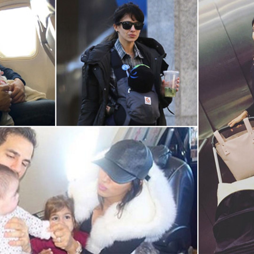 ¡No sin mi peque! Mamás 'celeb' que se llevan a sus hijos a todas partes