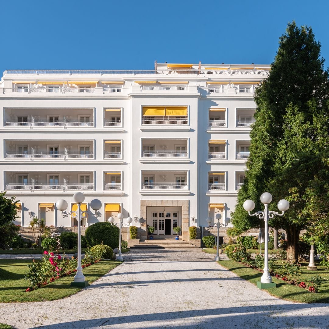 Gran Hotel La Toja Balneario frente al mar, situado en la isla de La Toja, en Pontevedra