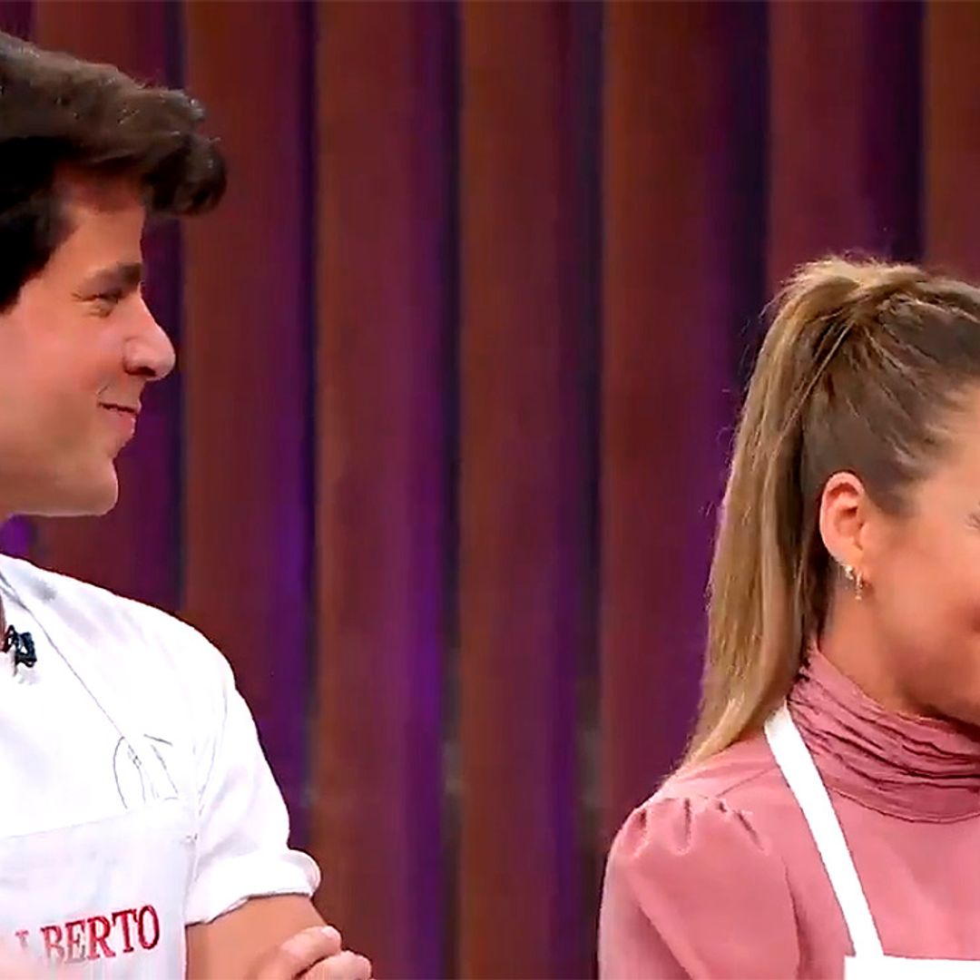 Los familiares de Alberto y Luna reaccionan a su comentada relación en 'Masterchef'