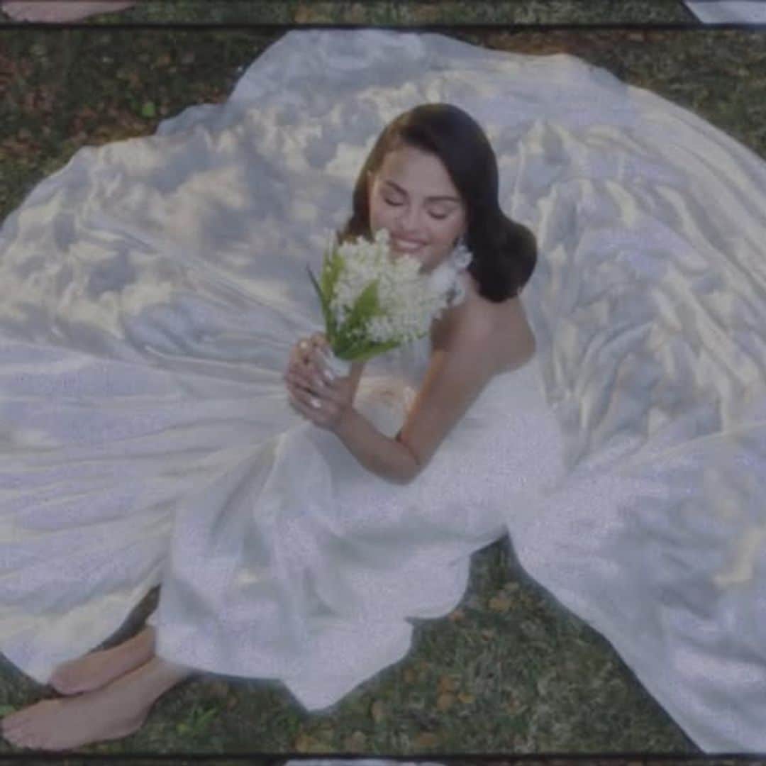 Selena Gomez deslumbra con su vestido de novia de inspiración vintage: todos los detalles
