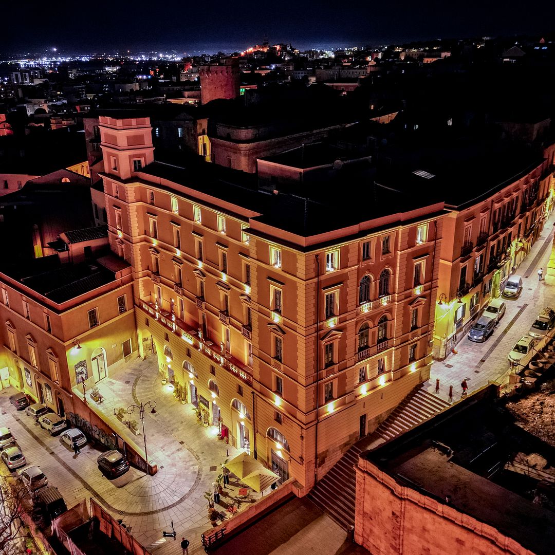 Palazzo Boyl, un espectacular hotel de lujo en Cagliari, la capital de Cerdeña