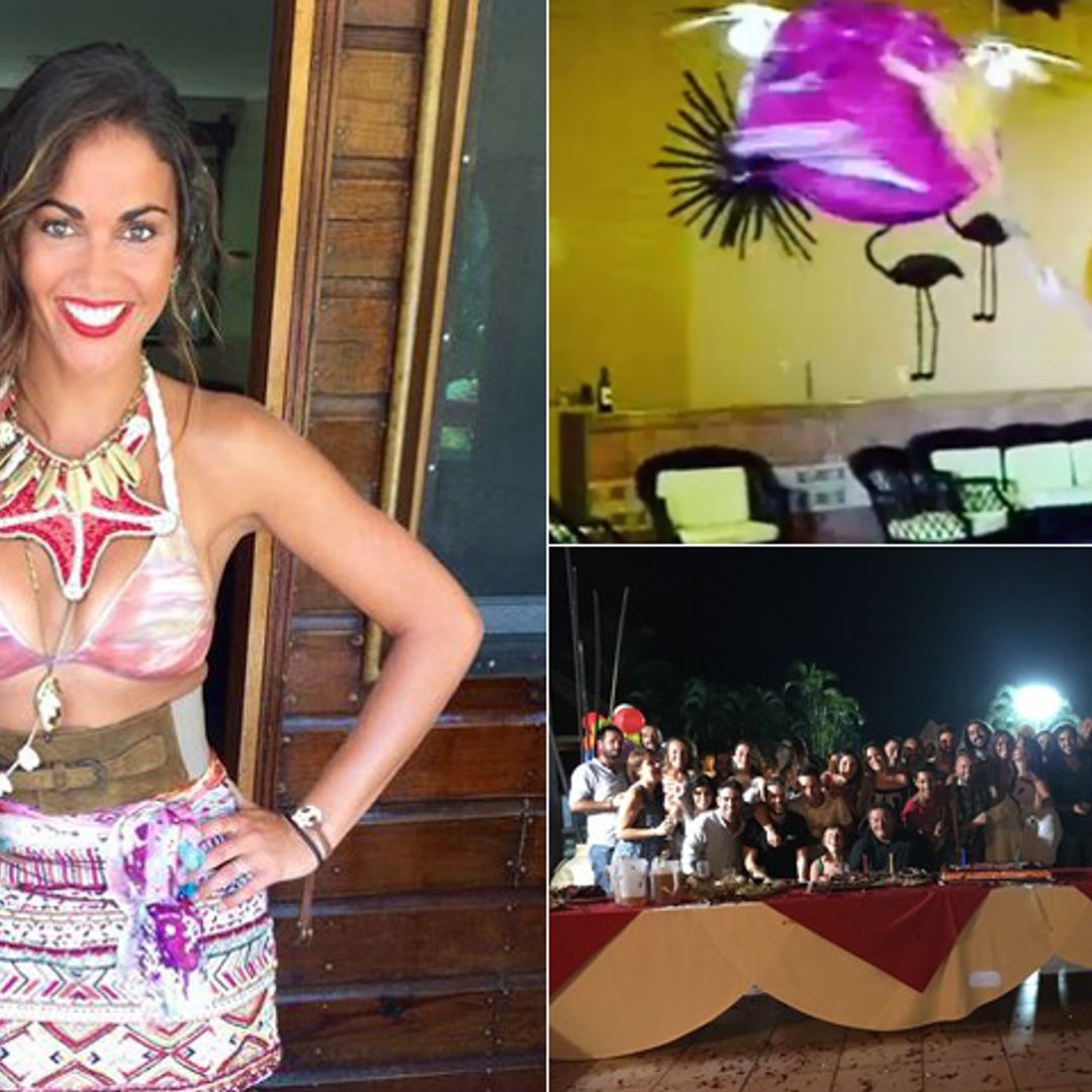 La fiesta sorpresa de Lara Álvarez en Honduras por su 30 cumpleaños
