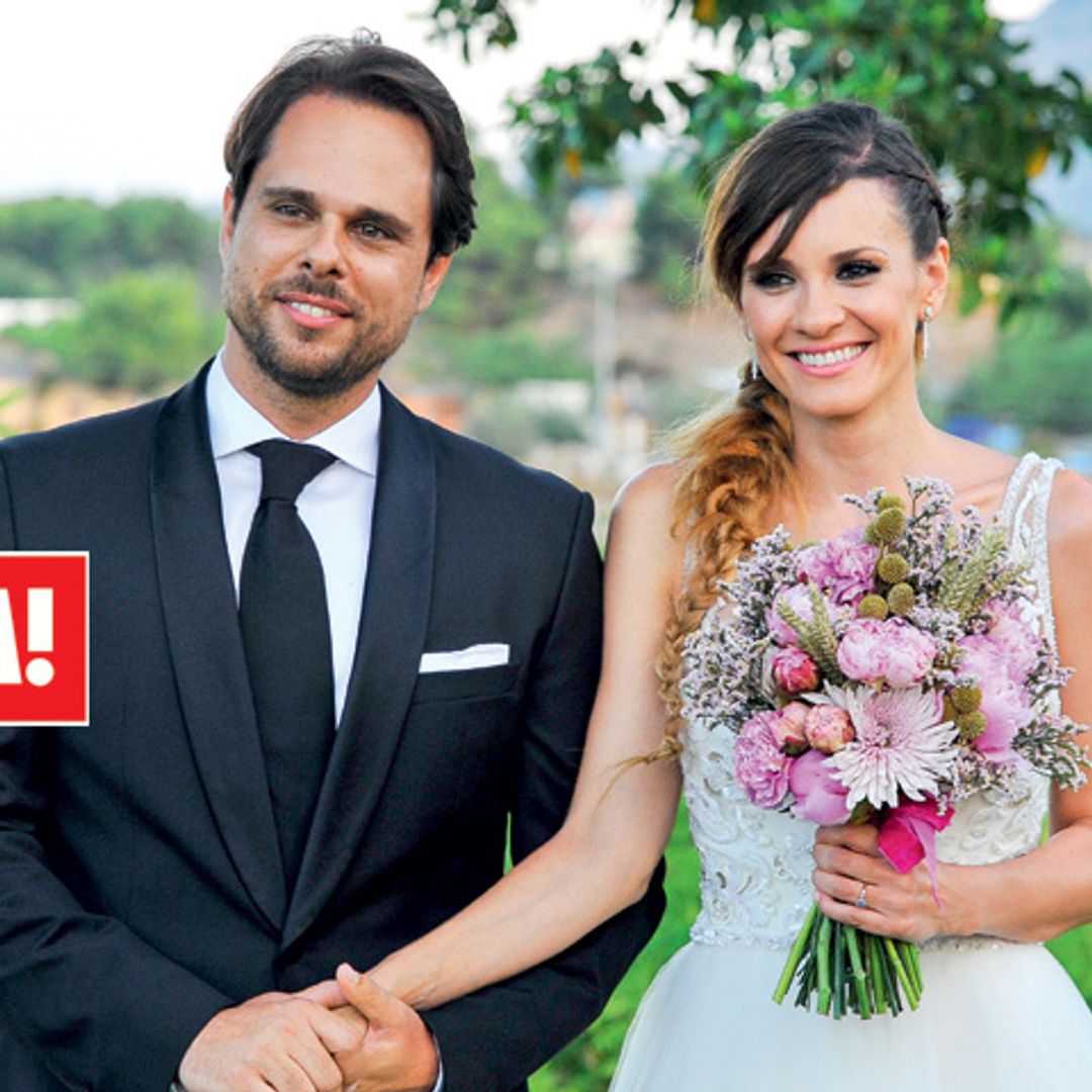 En ¡HOLA!, el primer vestido de novia de Elena Ballesteros que podrás ver en exclusiva