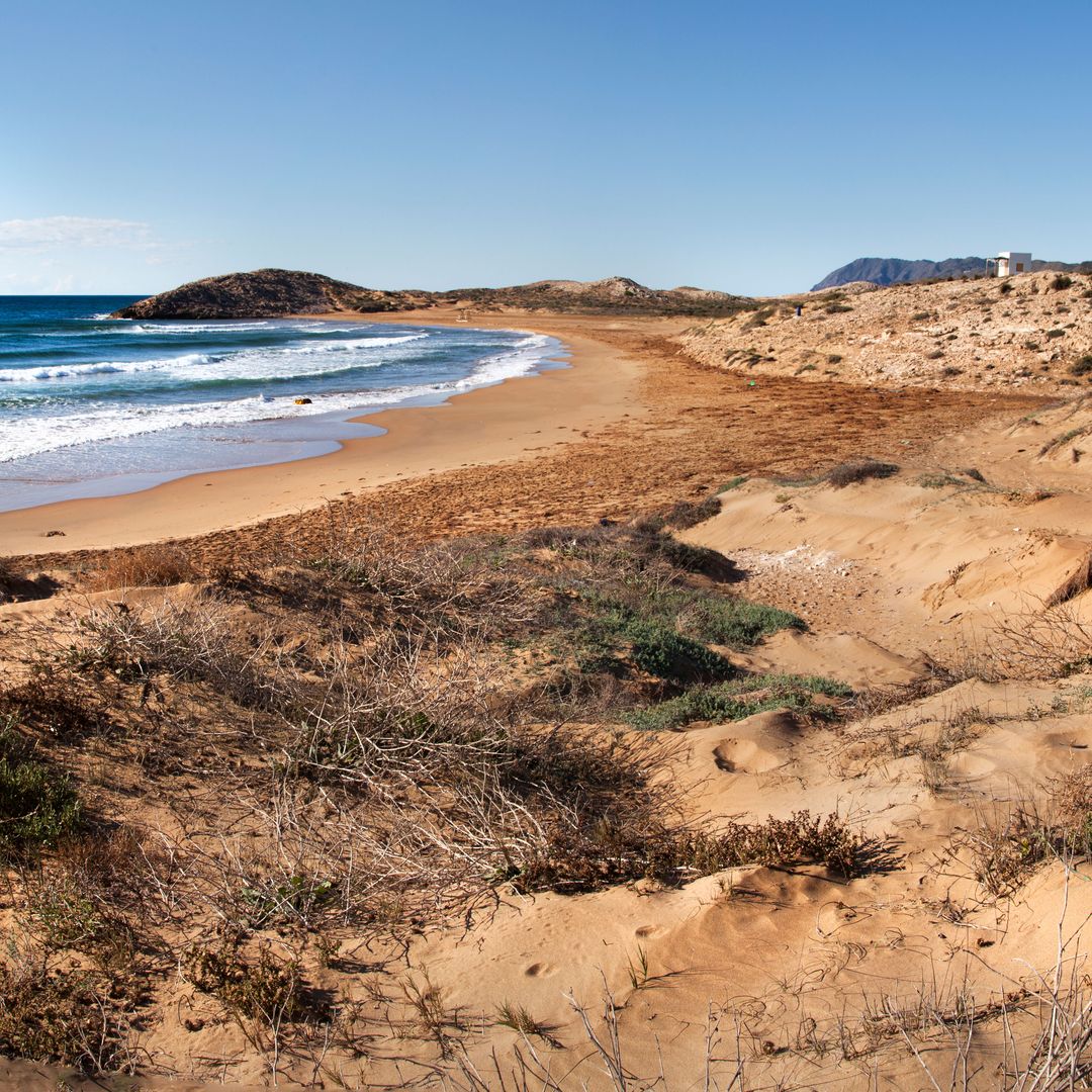 Playa Larga en Calblanque, Murcia