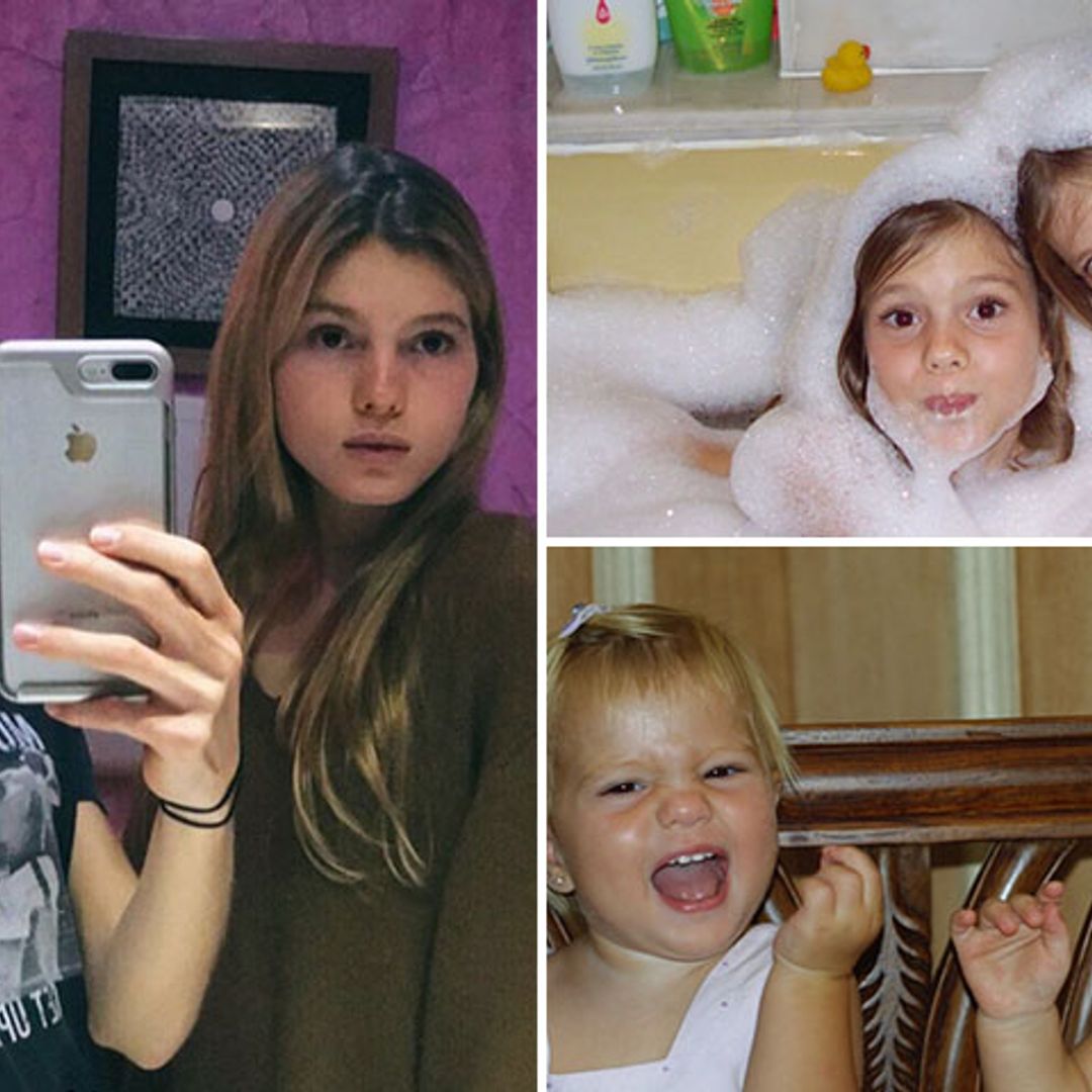 El precioso álbum de fotos de Victoria y Cristina, las hijas de Julio Iglesias, por su 17º cumpleaños
