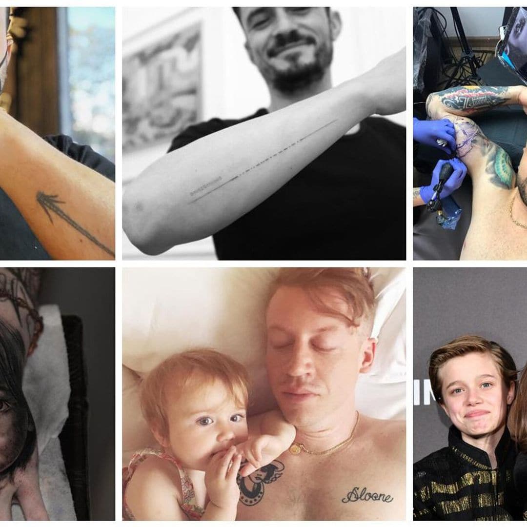 Luis Fonsi, Nacho Mendoza y otros famosos que tienen tatuajes en honor a sus hijos